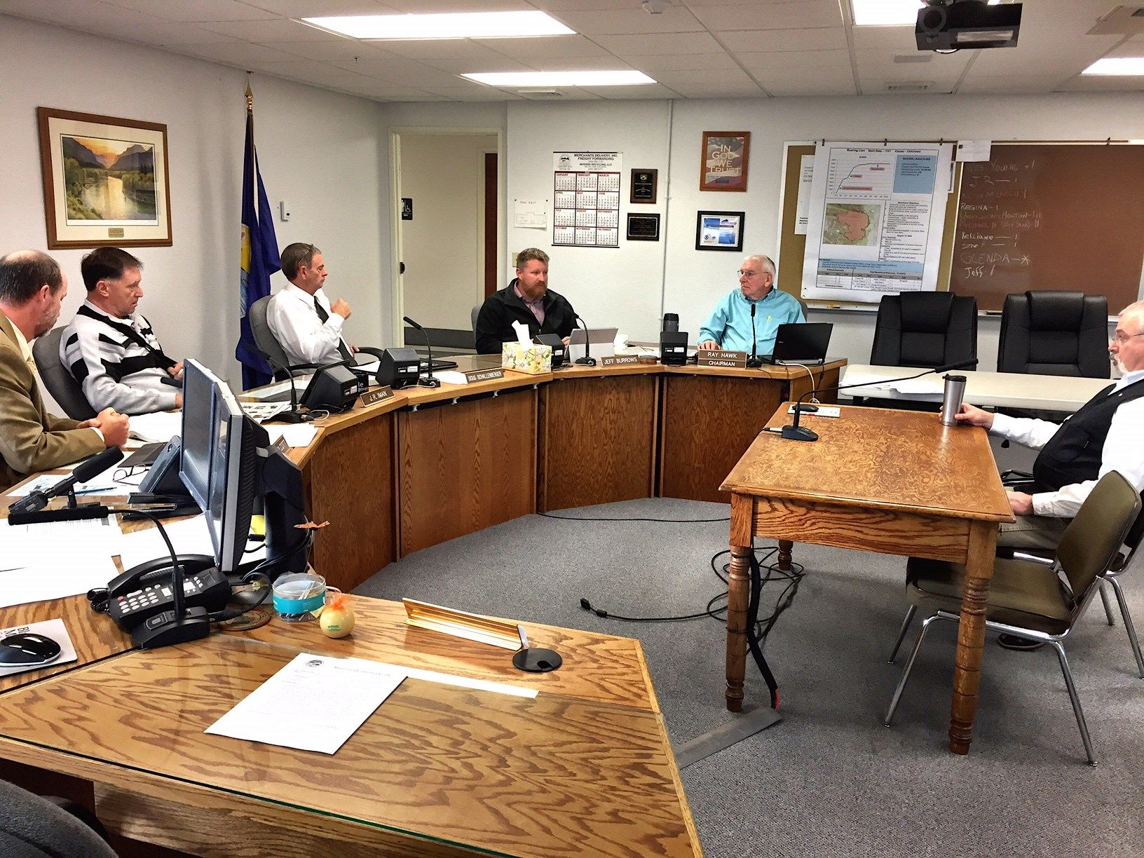 Ravalli County commissioners will likely appoint Undersheriff Steve Holton to take over as Sheriff when Chris Hoffman moves to the commissioner's office next month. (Dennis Bragg photo)