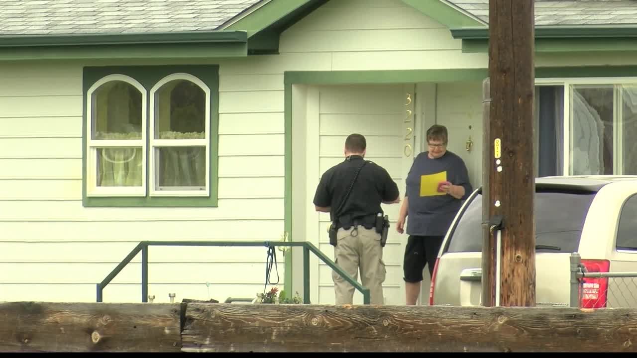 Hundreds of homes are under a flood evacuation warning along the Clark fork River. (MTN News photo)