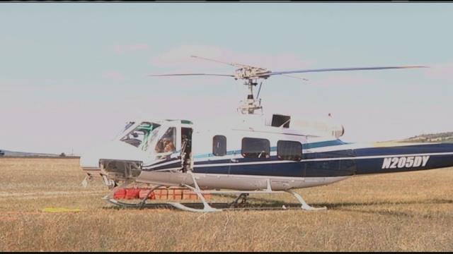 Idaho Helicopters Inc. helping at Reynolds Creek fire