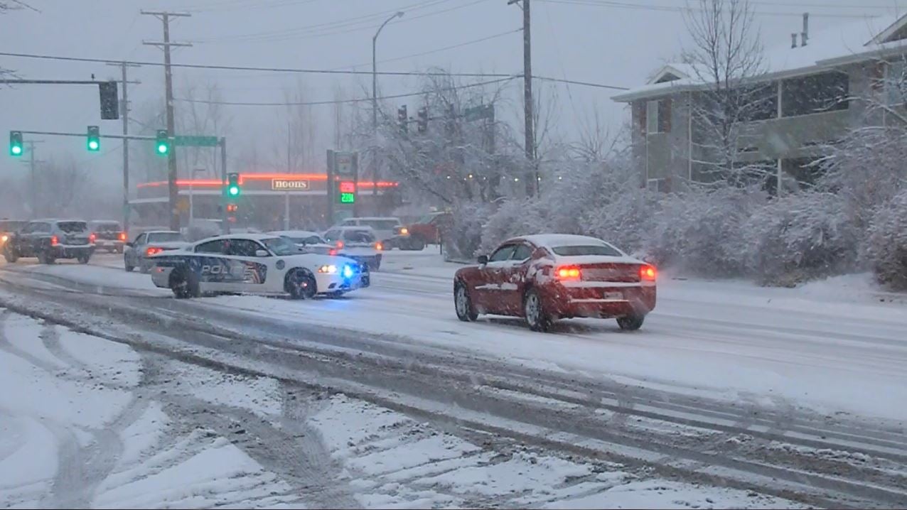 Tuesday snow snarls Missoula area roads - KRTV News in Great Falls, Montana